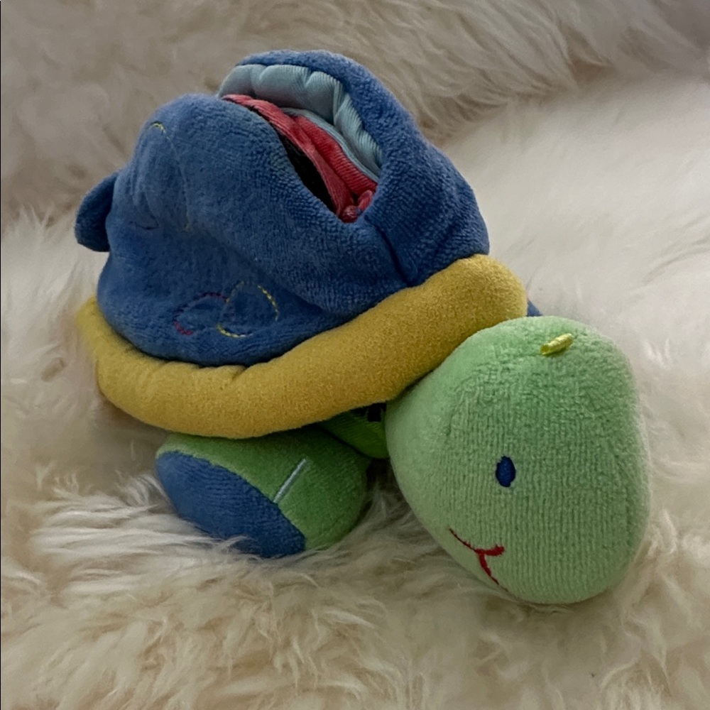 Jellycat baby Jellykitten Colorful Plush Turtle Toy book jelly cat educational